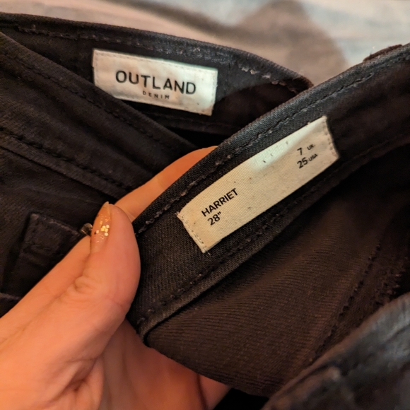 Outland womens distressed denim - Picture 2 of 6